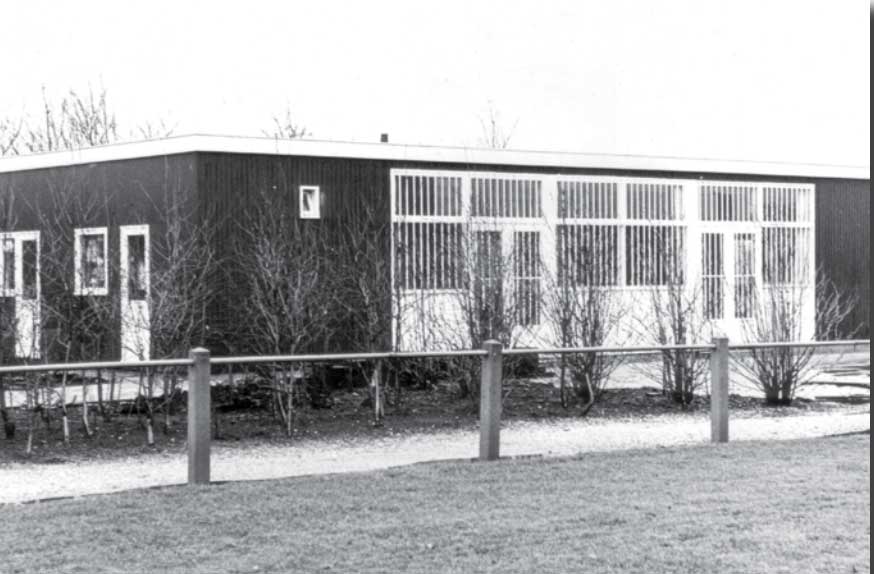 clubhuis-1965 17 december 1965: Het nieuwe clubhuis bij het Prins Bernhardplein